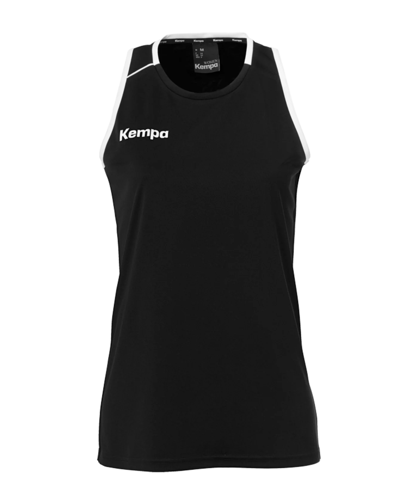 Kempa Player Tanktop Damen Schwarz Weiss F01
