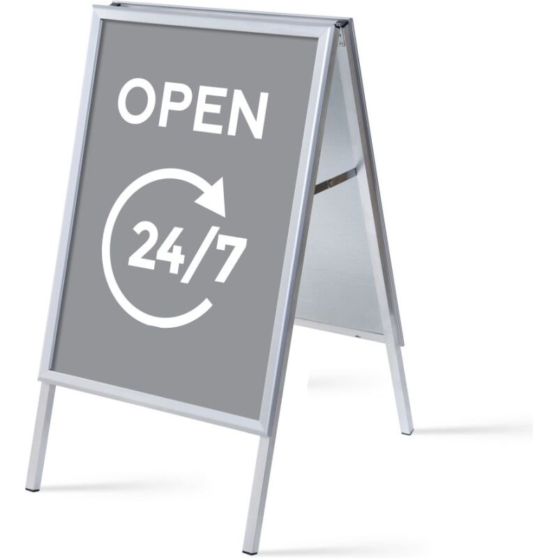Présentoir fixe A1 Komplett-Set Ouvert 24/7