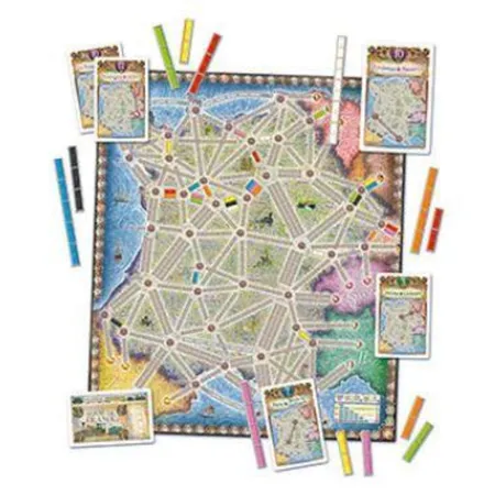 Asmodee Days of Wonder Zug um Zug - Frankreich (Map Collection 6)