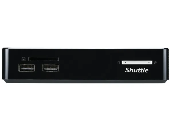 Shuttle XPC nano NS02AV2 - Android PC - mini PC 1 RK3368 op til - RAM 2 GB - flash - eMMC 16 GB - PowerVR SGX6110 - Gigabit Ethernet - Android 8.1 (Oreo) - skærm: ingen - sort