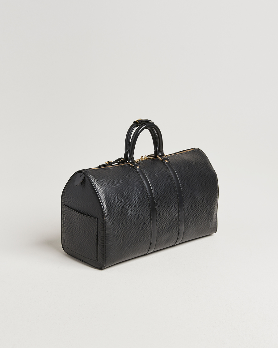 Louis Vuitton Pre-Owned Keepall 45 Epi Leather Black