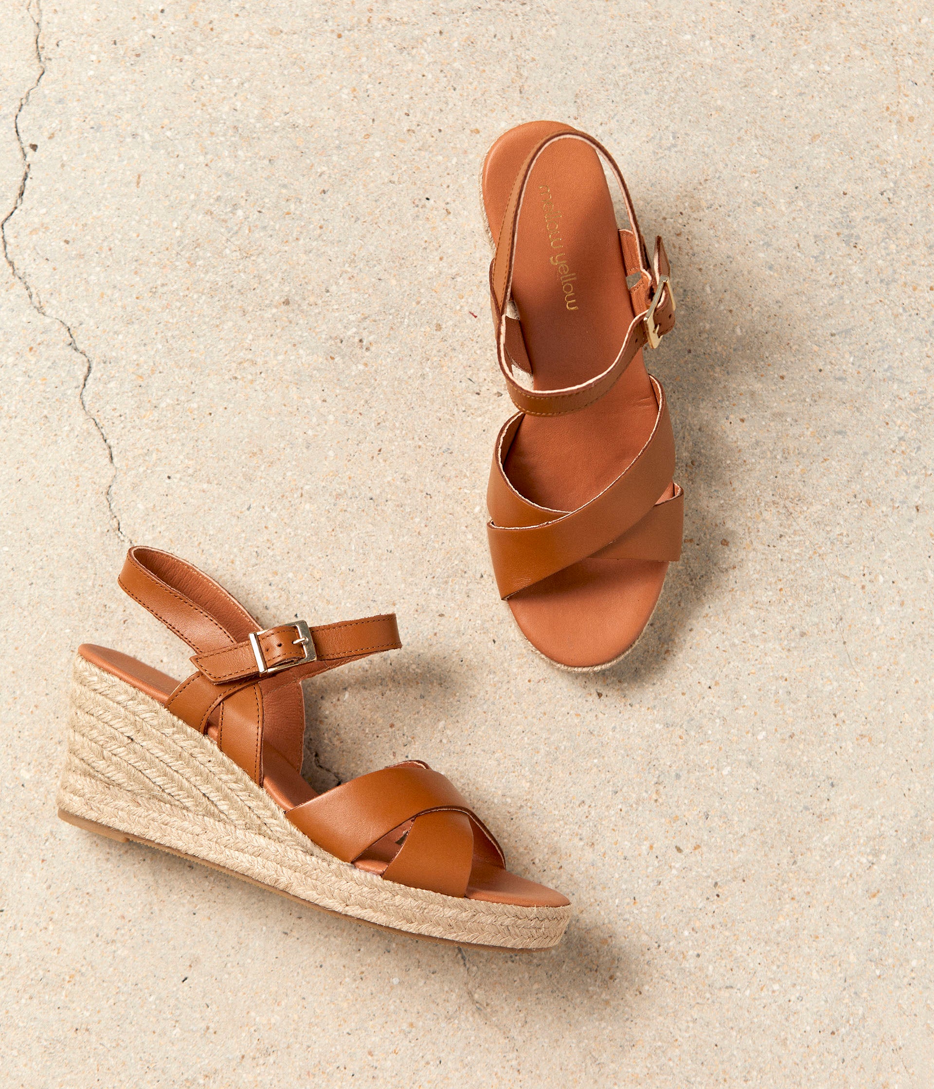 Espadrilles camel Triana