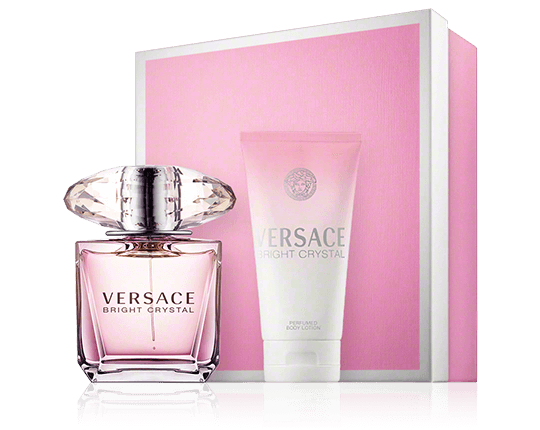Versace Bright Crystal Set mit Body Lotion 30ml-50ml