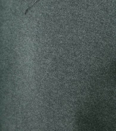 Steppin' Out Trui Cotton Cashmere V-hals Donkergroen SM1201.0001-5003 kopen