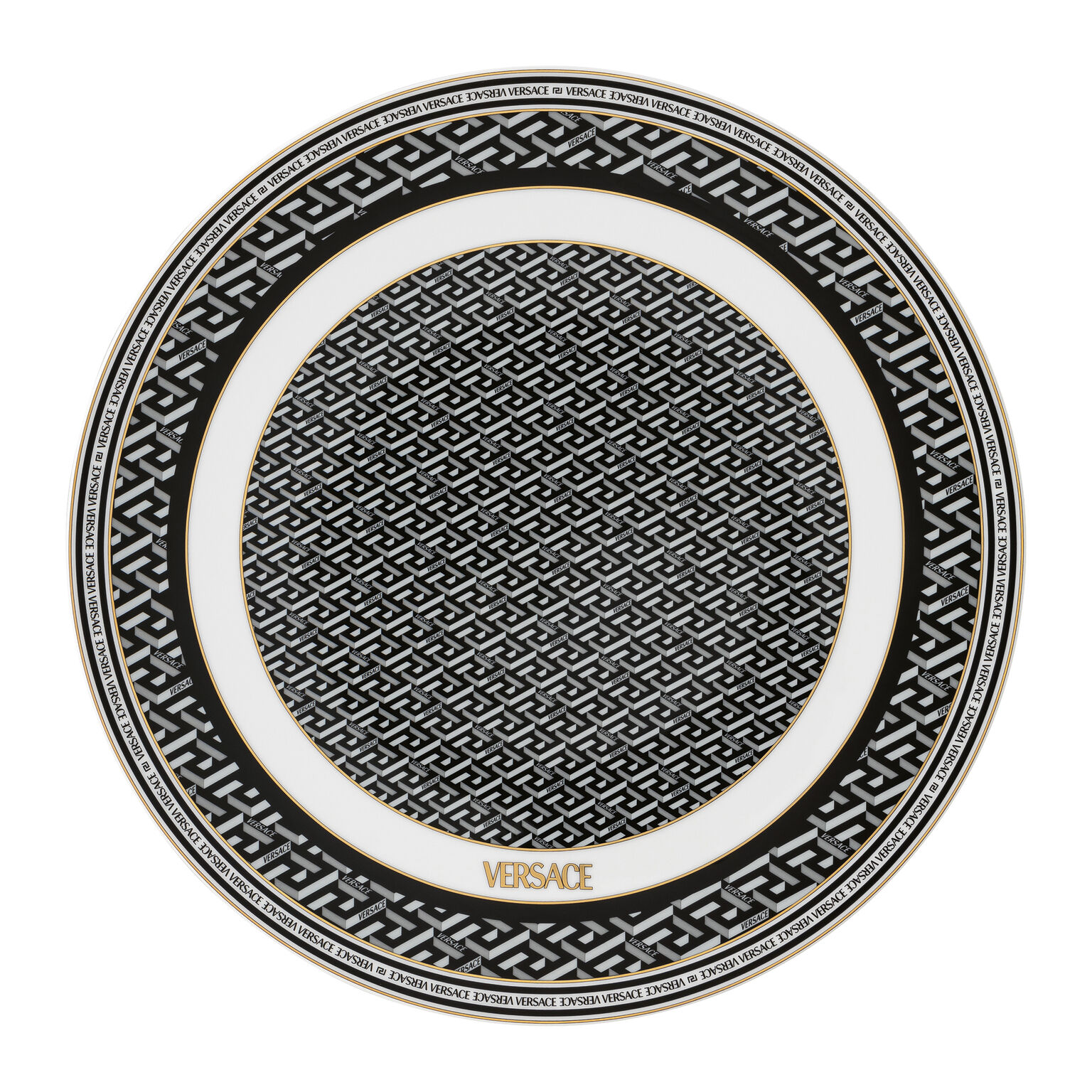 La Greca Signature Black Platzteller 33 cm