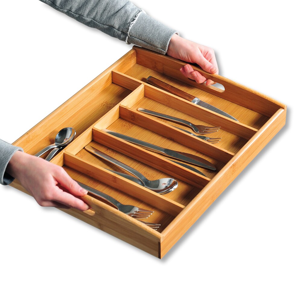 Besteckkasten, Bambus, FSC