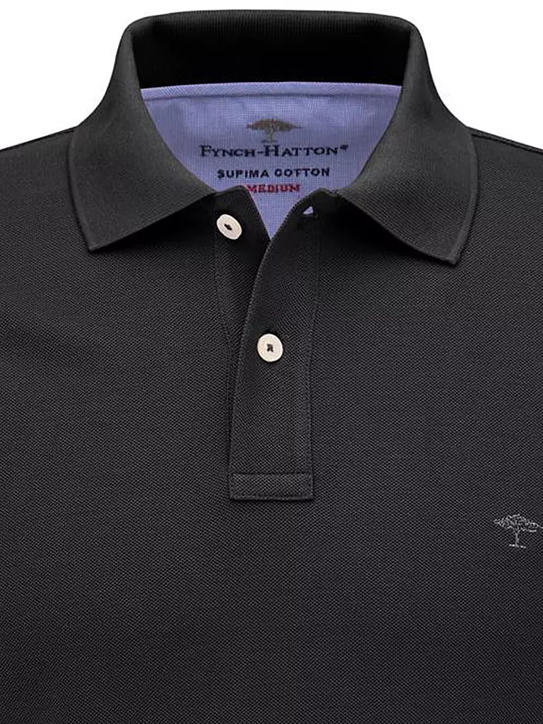 FYNCH HATTON Poloshirt  schwarz