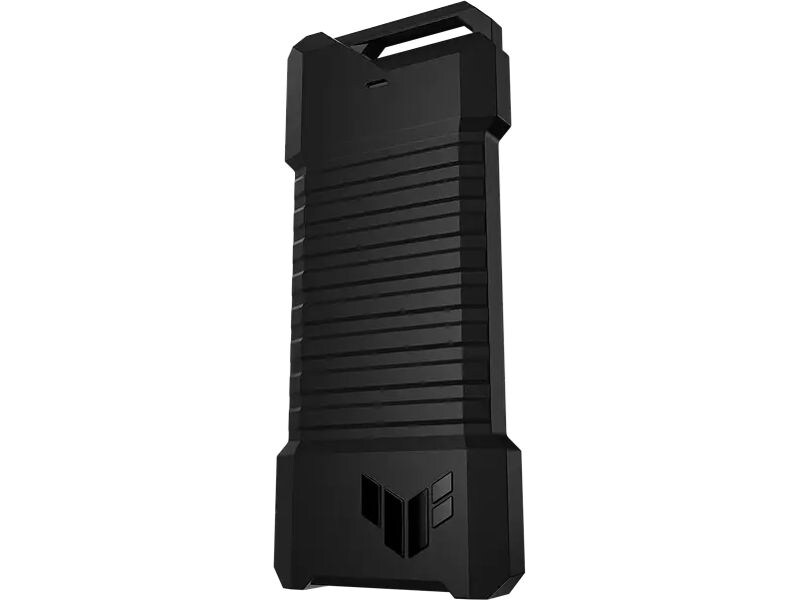 ASUS Externes Gehäuse TUF Gaming A1 (ESD-T1A) M.2 SSD Gehäuse USB-C 3.1 mit duale M.2 NVMe PCIe- und SATA-Schnittstellen