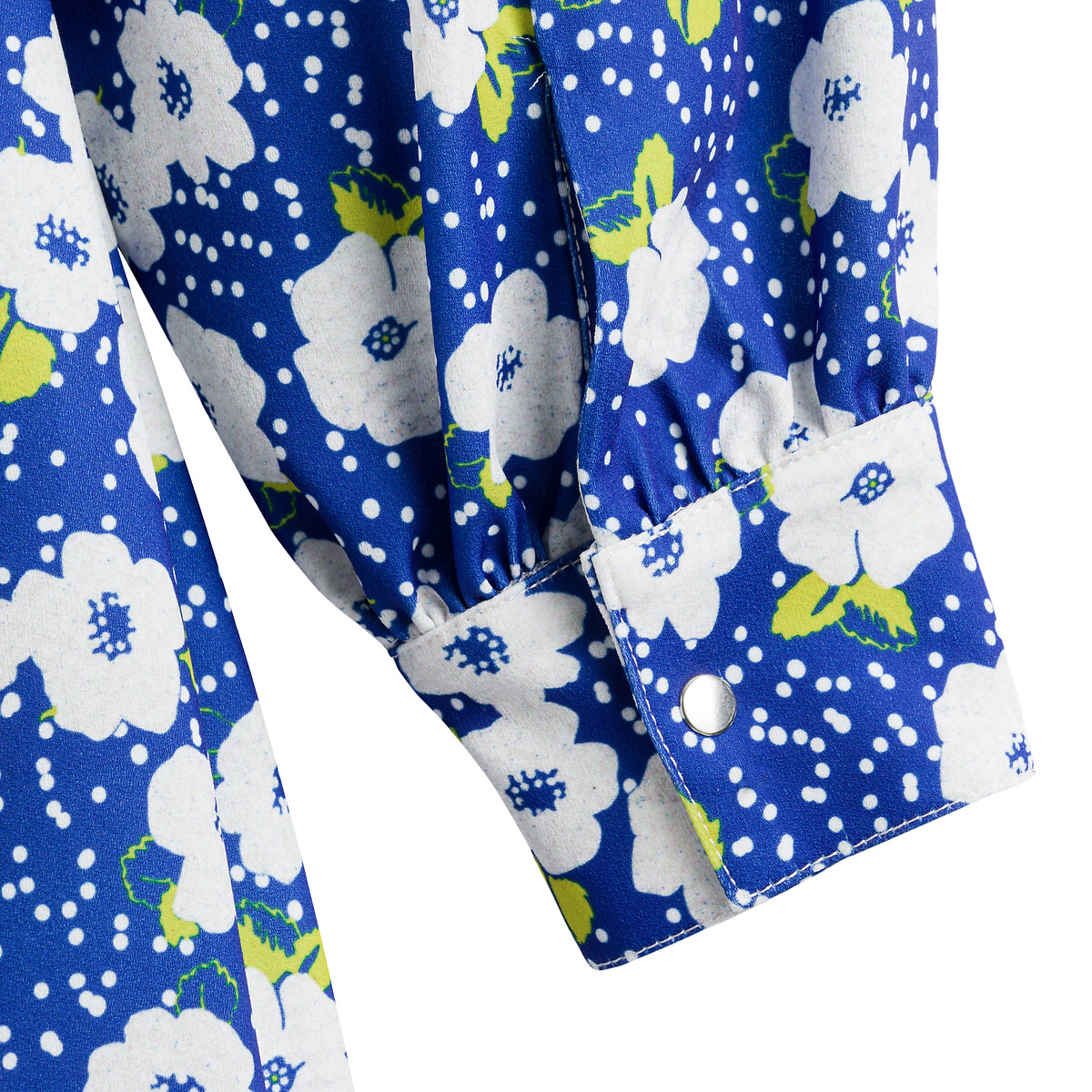 ROSEANNA x LA REDOUTE<br>Vestido com alças, mangas compridas, estampado