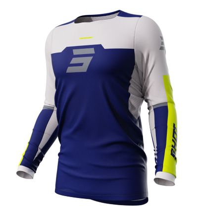 Maillot cross Shot CONTACT - IRON 2023 - Bleu