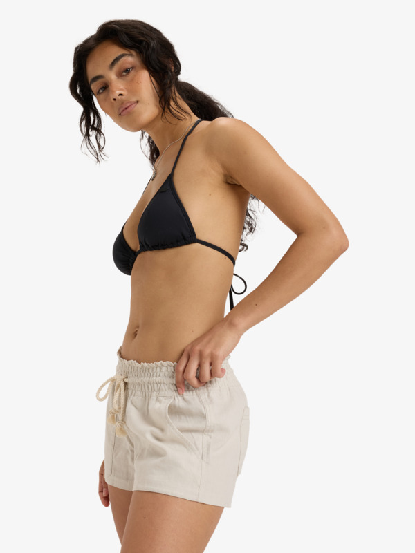 Oceanside Short de plage Beige Femme