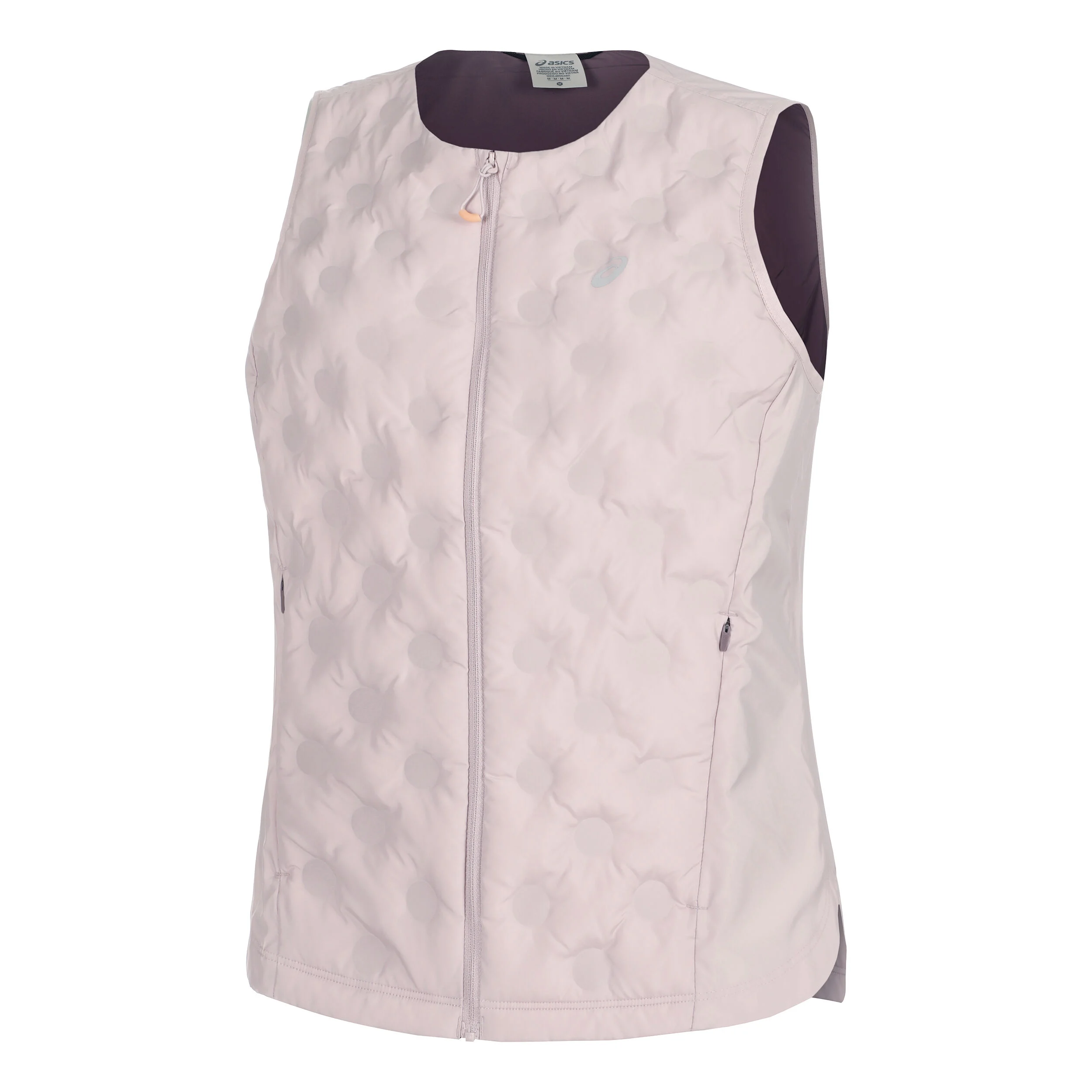 ASICS Nagino Run Padded Gilets De Course Femmes - Écru