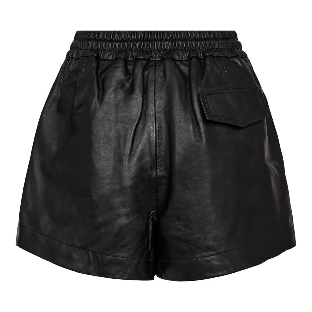 Co´Couture New Phoebecc Leather Shorts 31259