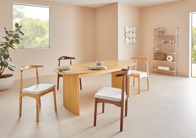 LeGer Home by Lena Gercke Esszimmerstuhl »Rianne, TOPSELLER!, OTTOs Choice« (Set) 2 Stk.Gestellrahmen aus massivem Eschenholz , Sitzfläche mit Webstoffkissen