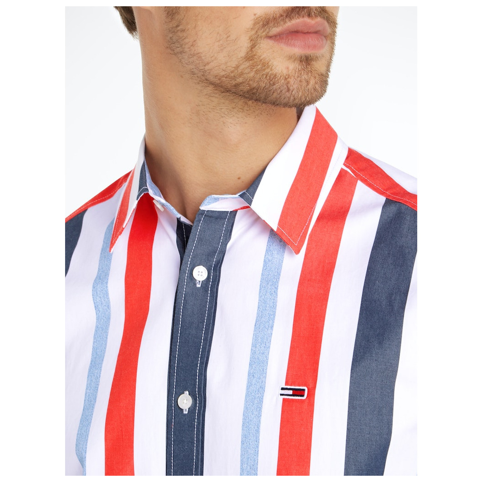 Tommy Jeans TJM RLX STRIPES SHIRT