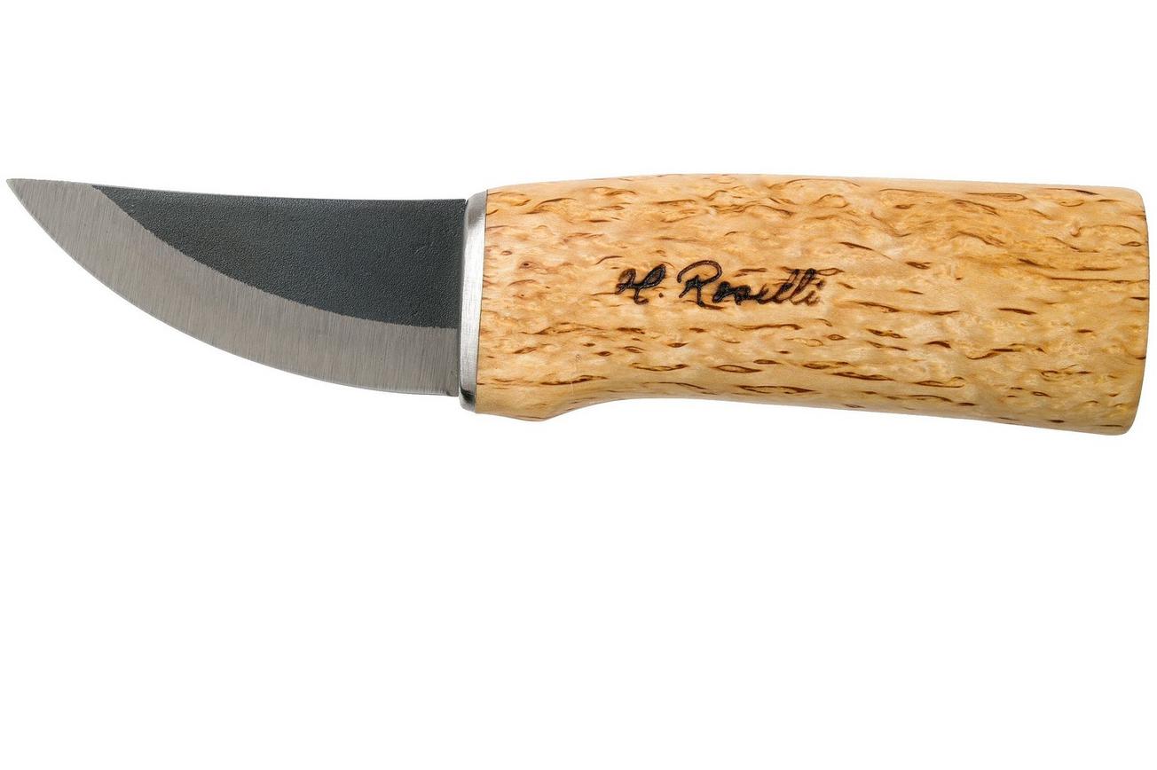 Roselli Grandfather Knife R120 leather sheath, outdoormes