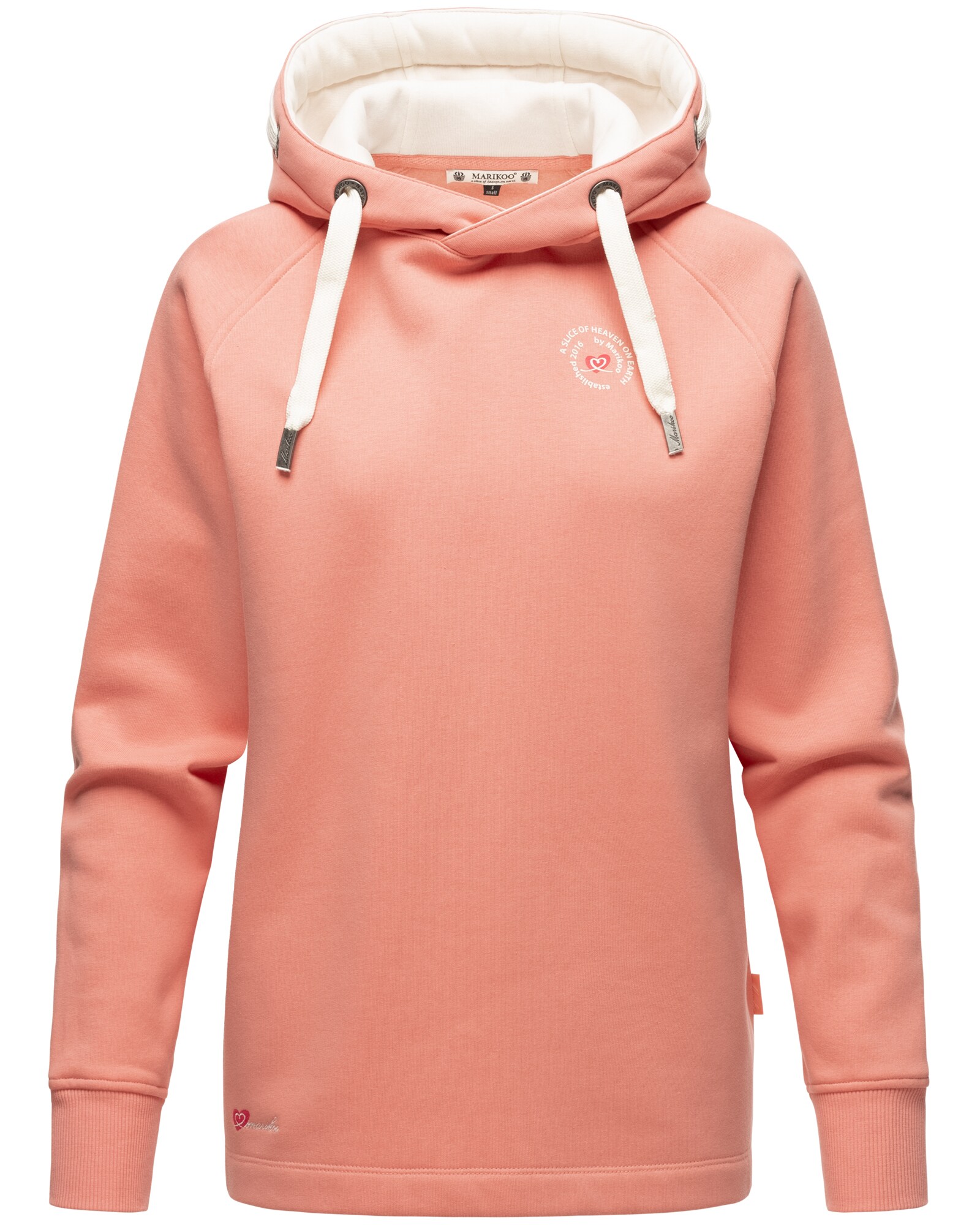 MARIKOO Damen Warmer Kapuzenpullover Pullover im Oversize Look AIRII