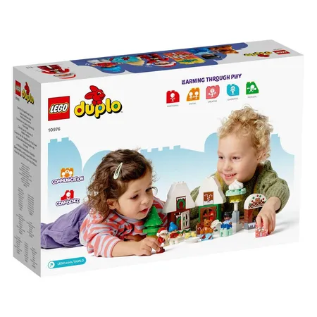 LEGO® DUPLO® Town 10976 Lebkuchenhaus mit Weihnachtsmann