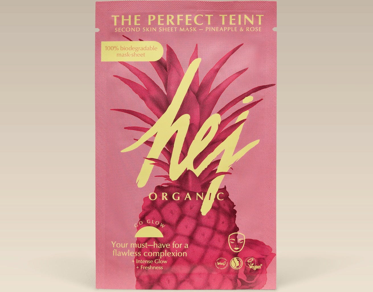 HEJ ORGANIC  The Perfect Teint Second Skin Sheet Mask
