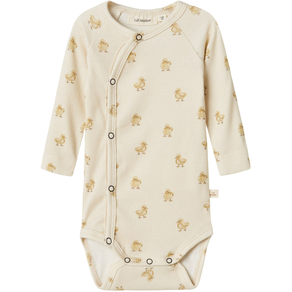 Køb Lil'Atelier Turtledove Duck Lavo Emo Slim Wrap Body