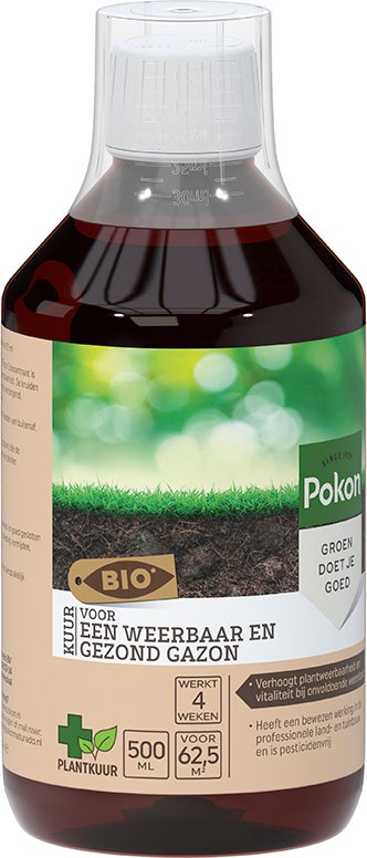 Pokon Bio Kuur Voor een Weerbaar en Gezond Gazon Concentraat 500 ml