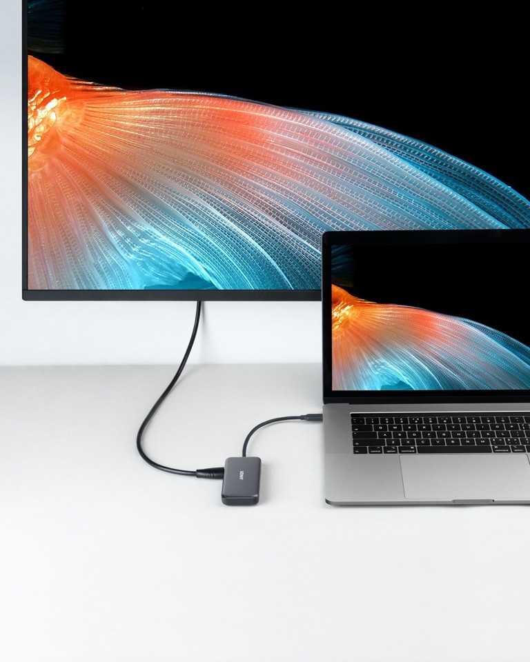 Anker - Media Hub - PowerExpand 5-i-1 USB-C - Grå