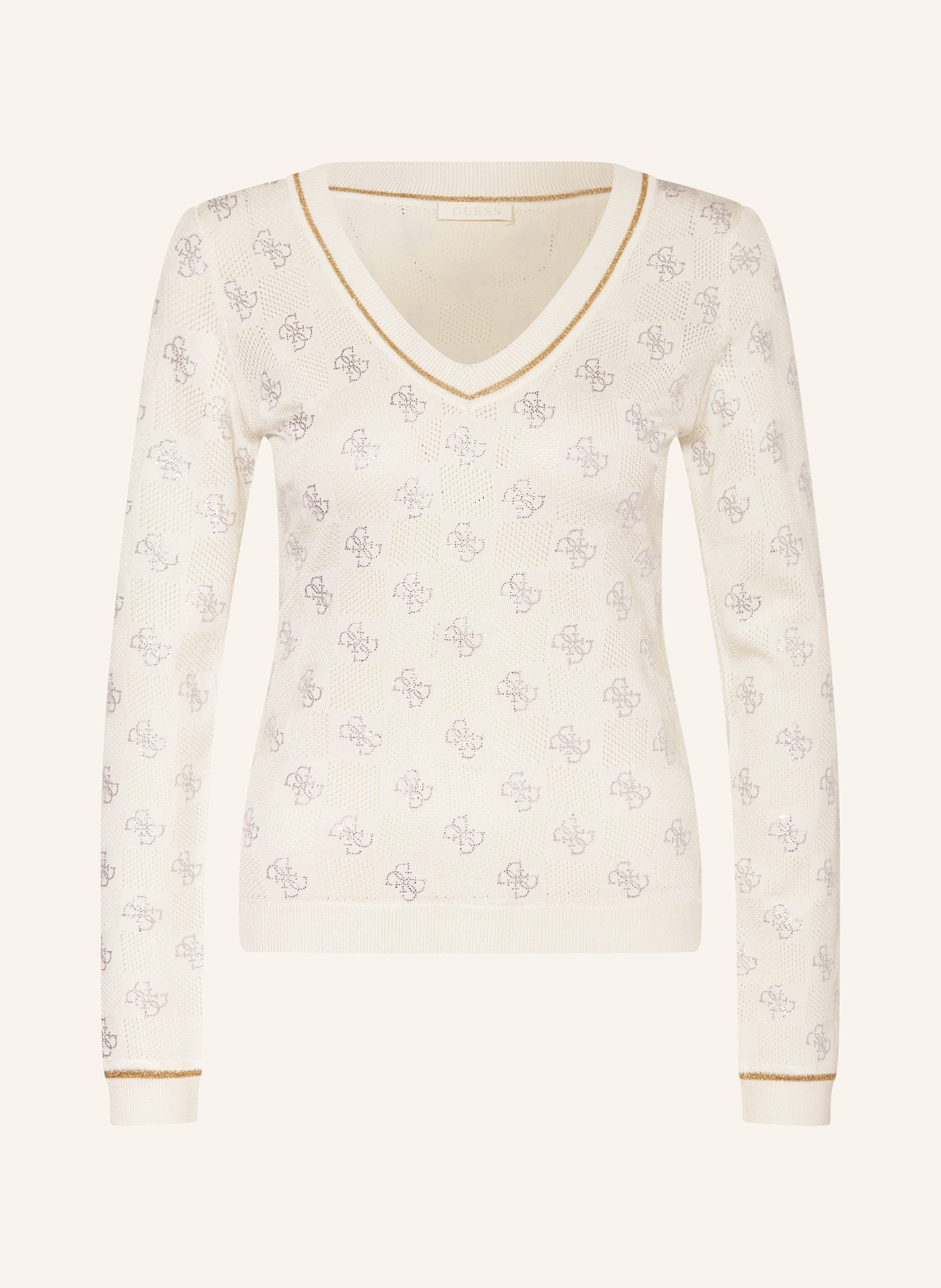 GUESS Pullover ROSIE mit Schmucksteinen