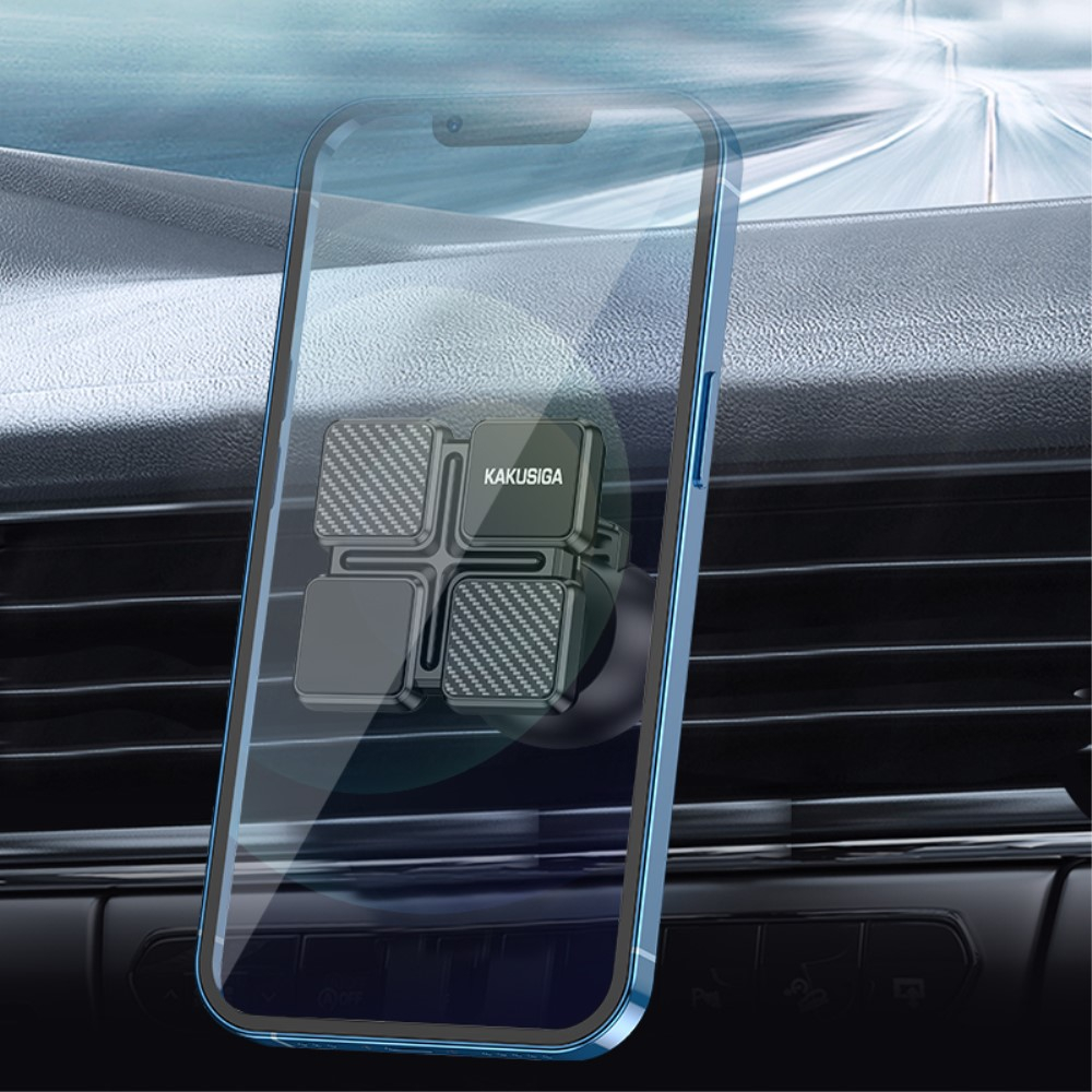 Universal Magnetische Auto Smartphone Halterung für Air Frame Lüftungsgitter - Schwarz