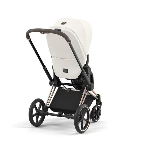 Poussette e-PRIAM Chrome Black Off White 2023 - CYBEX