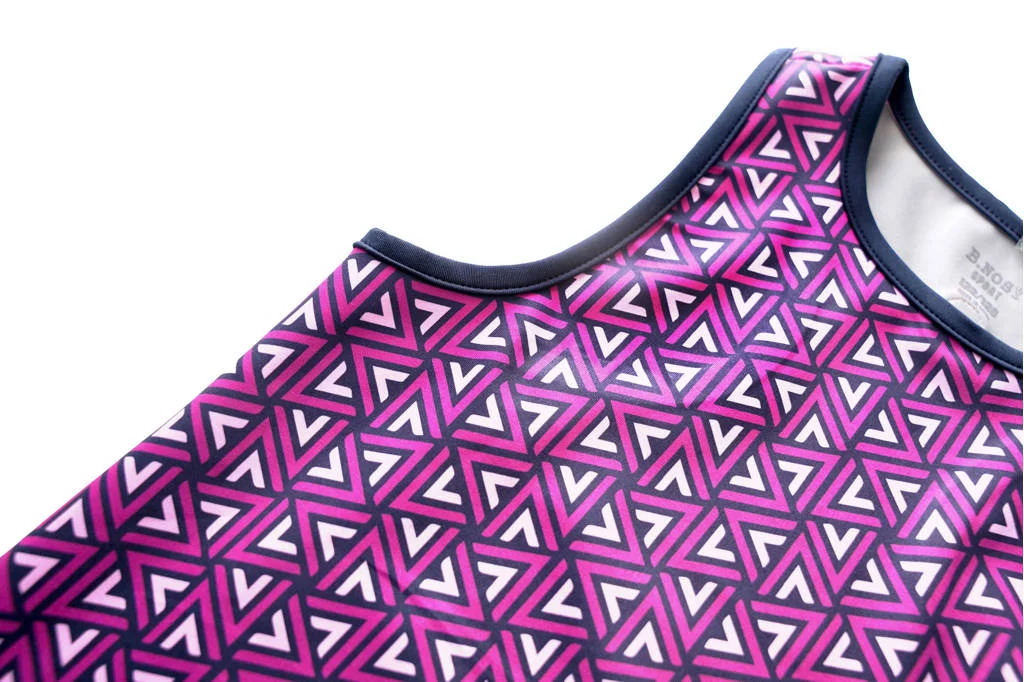 B.Nosy mouwloze top roze