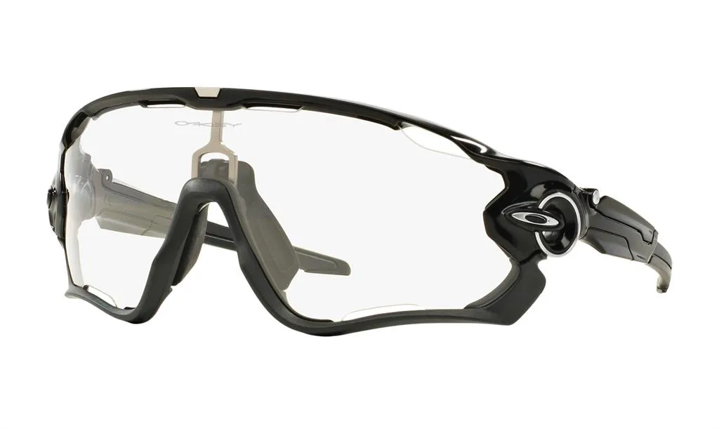 Oakley Jawbreaker Photochromic Polished Black/Clear-Black Iridium Photochromic