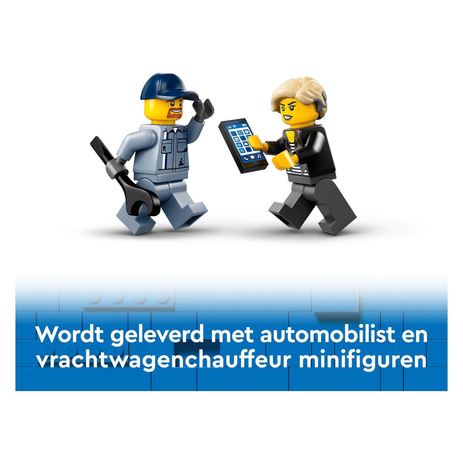 LEGO City 60435 Sleepwagen en Sportautoreparatie