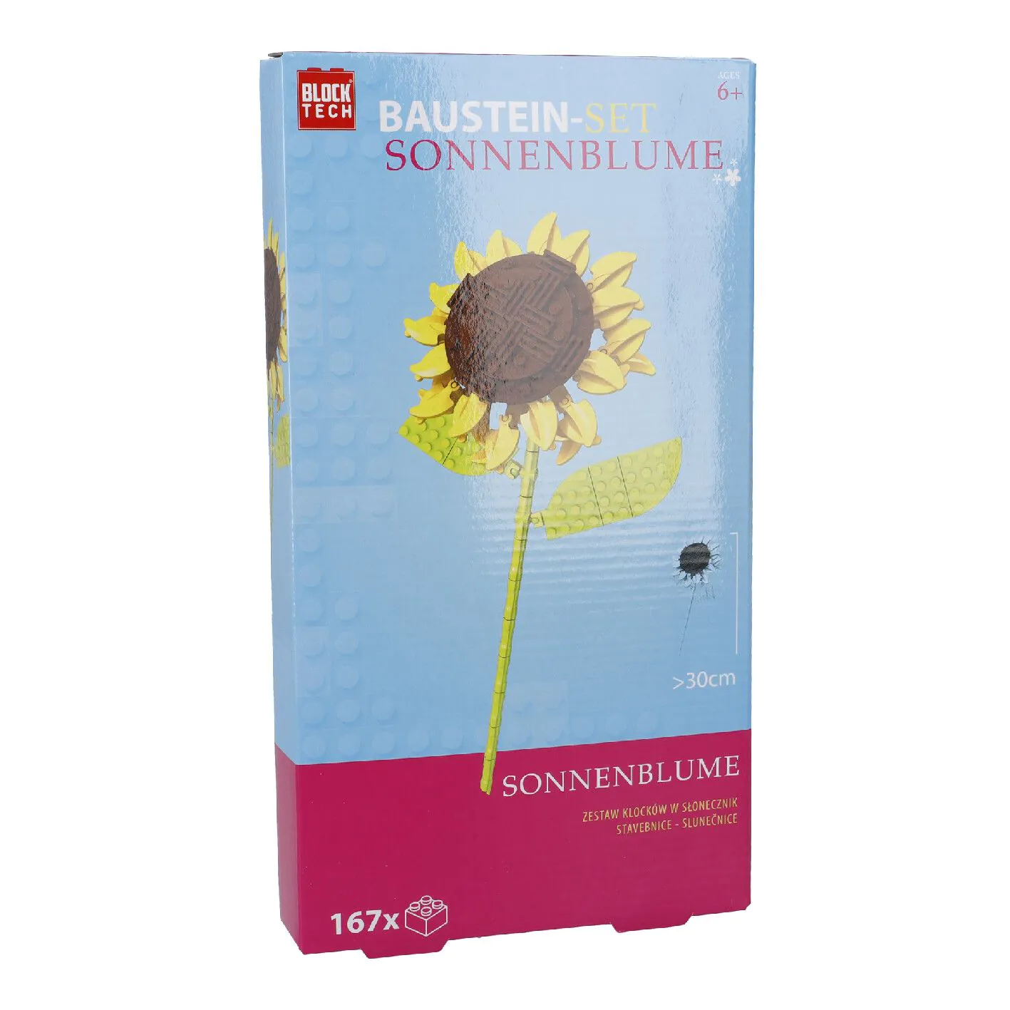 Bausteine-Set 3D, Sonnenblume, 32 cm