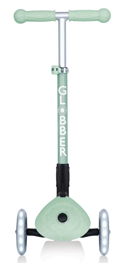 TROTTINETTE 3 ROUES JUNIOR FOLDABLE LIGHTS ECO VERT PISTACHE