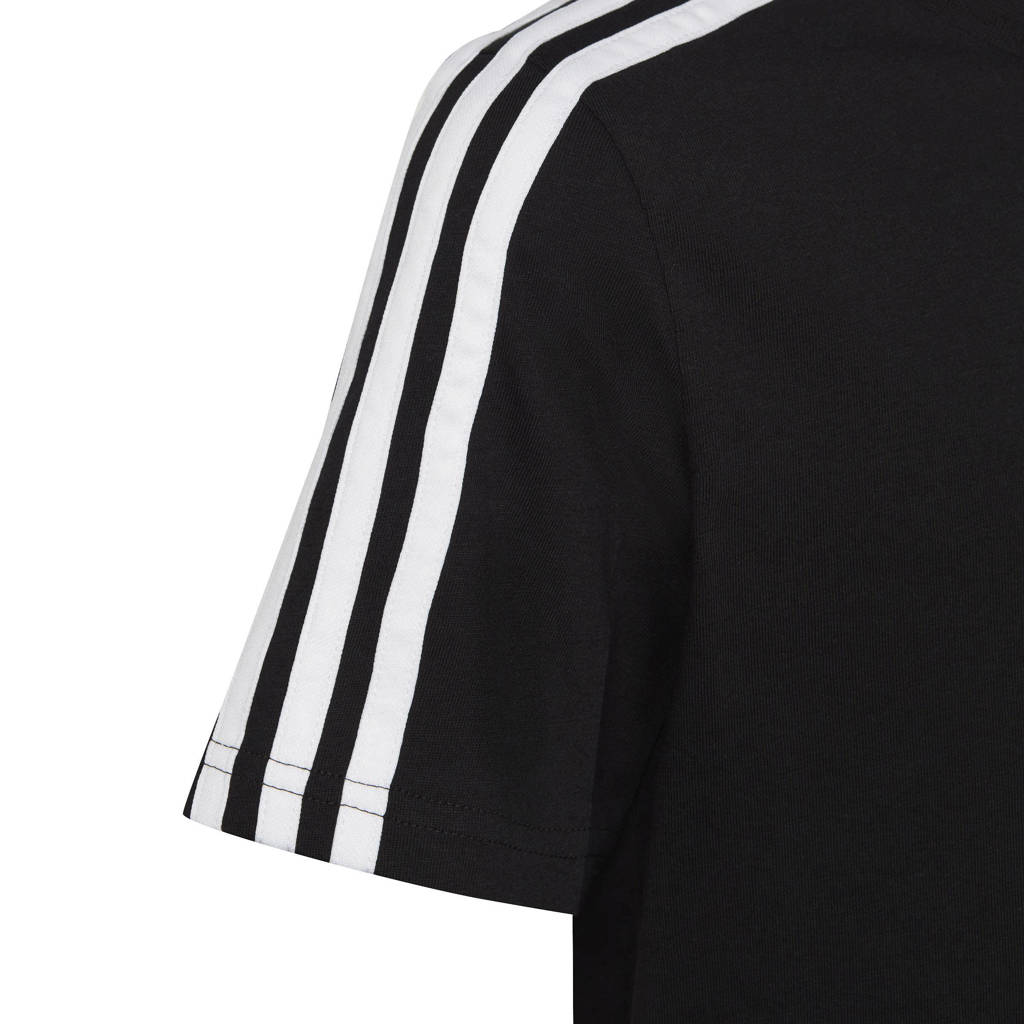 adidas T-shirt zwart/wit