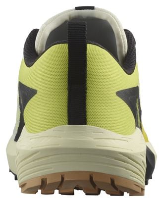Chaussures de Trail Running Salomon Sense Ride 5 Jaune Noir