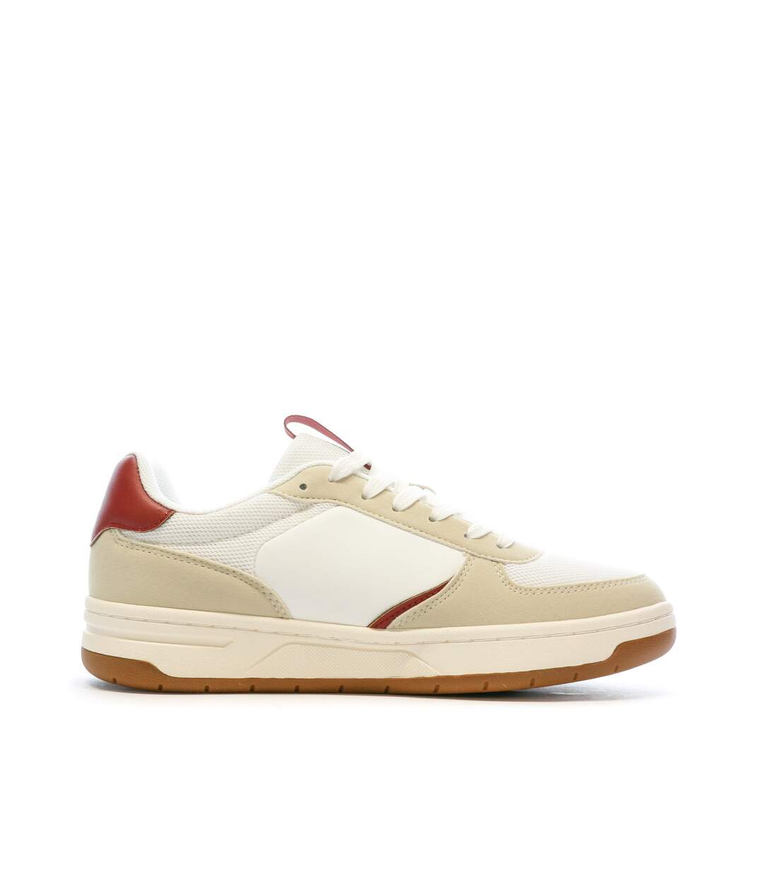 Baskets Beige/Orange Femme TBS ALISSON