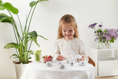 Barbo Toys Lillie & Ellie Teservise i Porselen 12 Brikker