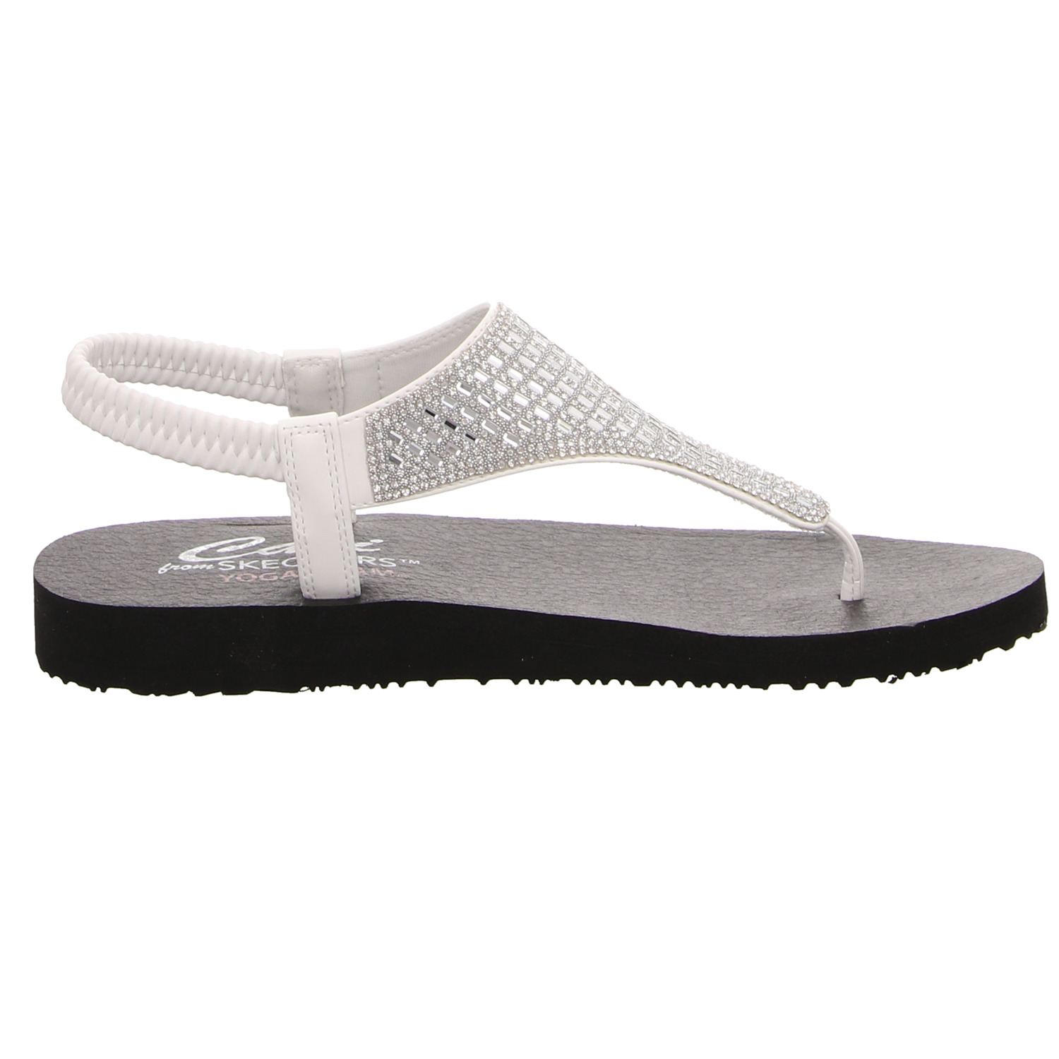 Skechers Zehentrenner weiß weiss/weiss kombi