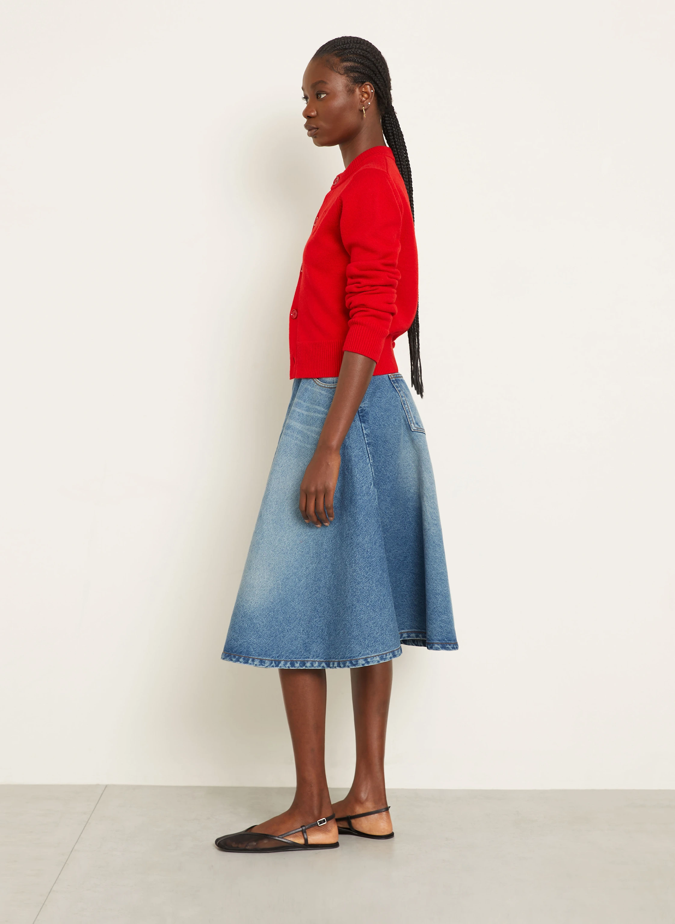 AMI PARIS Jeansrock
