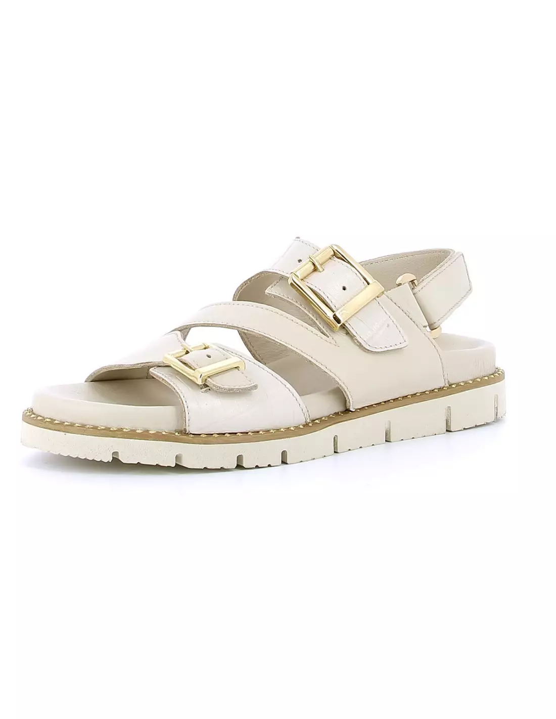 MAISON MANSA 177 M02 - Sandales & nu-pieds BEIGECROCO