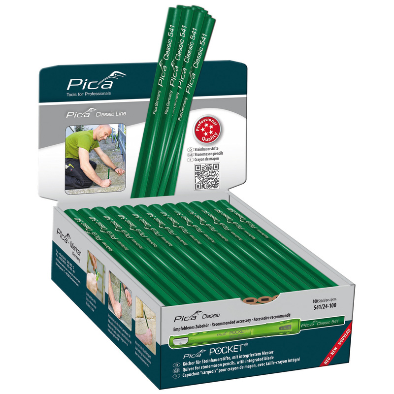 Pica Classic Markeerkrijt PRO 590/44 geel
