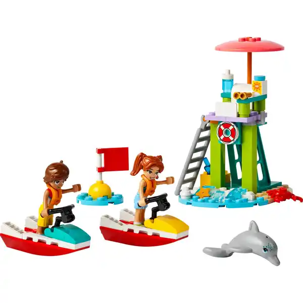 42623 Rettungsschwimmer Aussichtsturm mit Jetskis