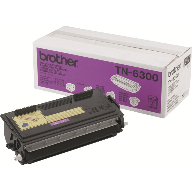 Brother Cartouche de toner TN-6300 originale à haut rendement – Noir