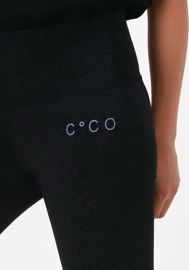 CO\\'COUTURE zwarte co'couture legging baxter animal tieds