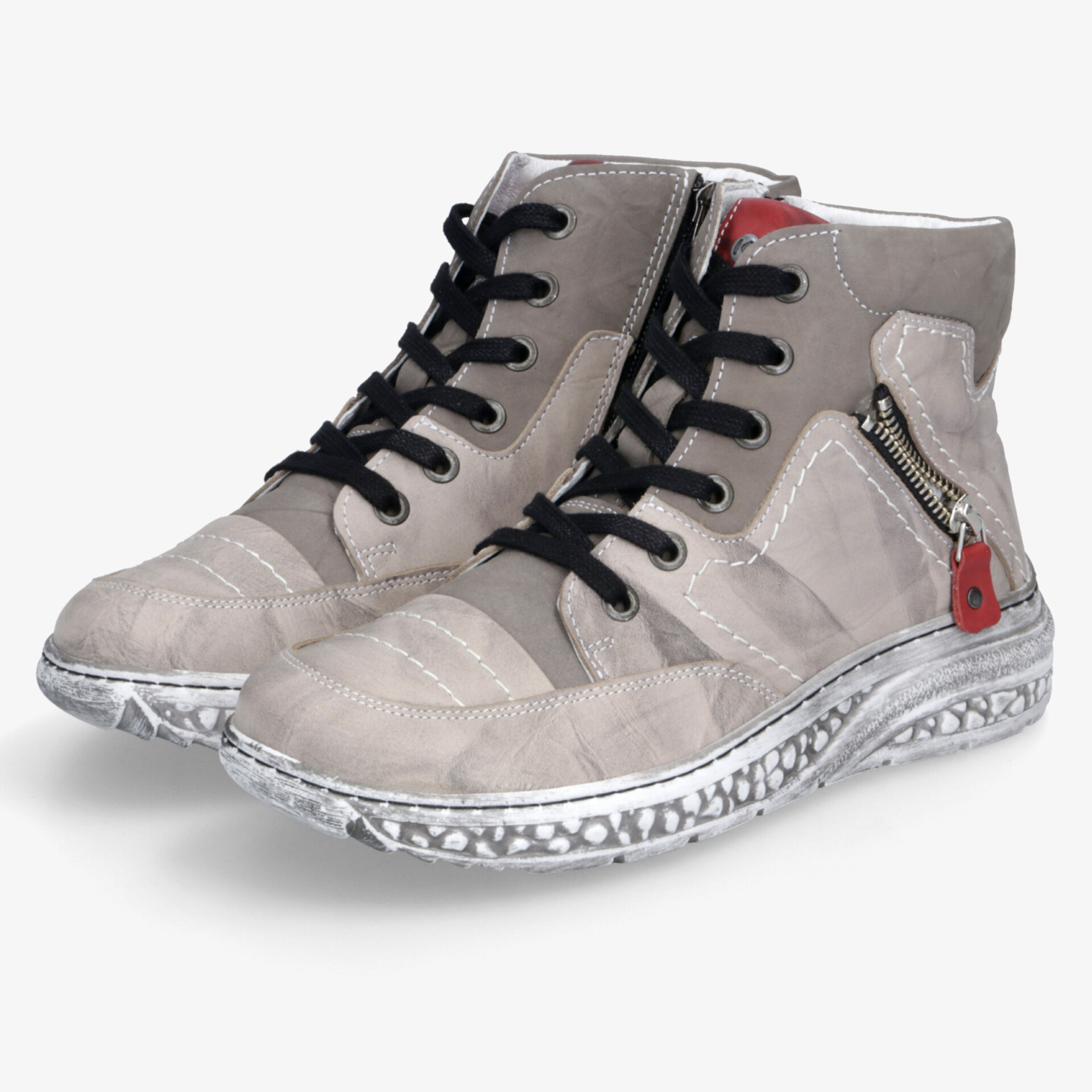 KRISBUT Damen Boots grau