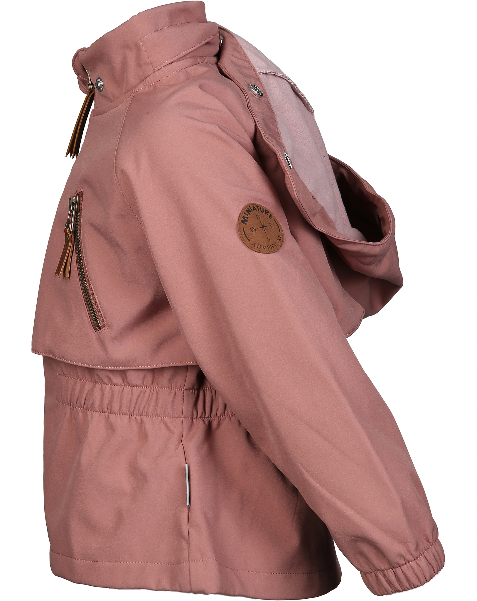 Softshelljacke MATALGEA mit Innenfleece in wood rose