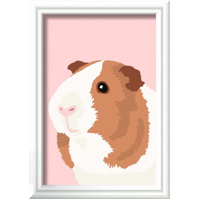 Malen nach Zahlen - Niedliches Meerschweinchen