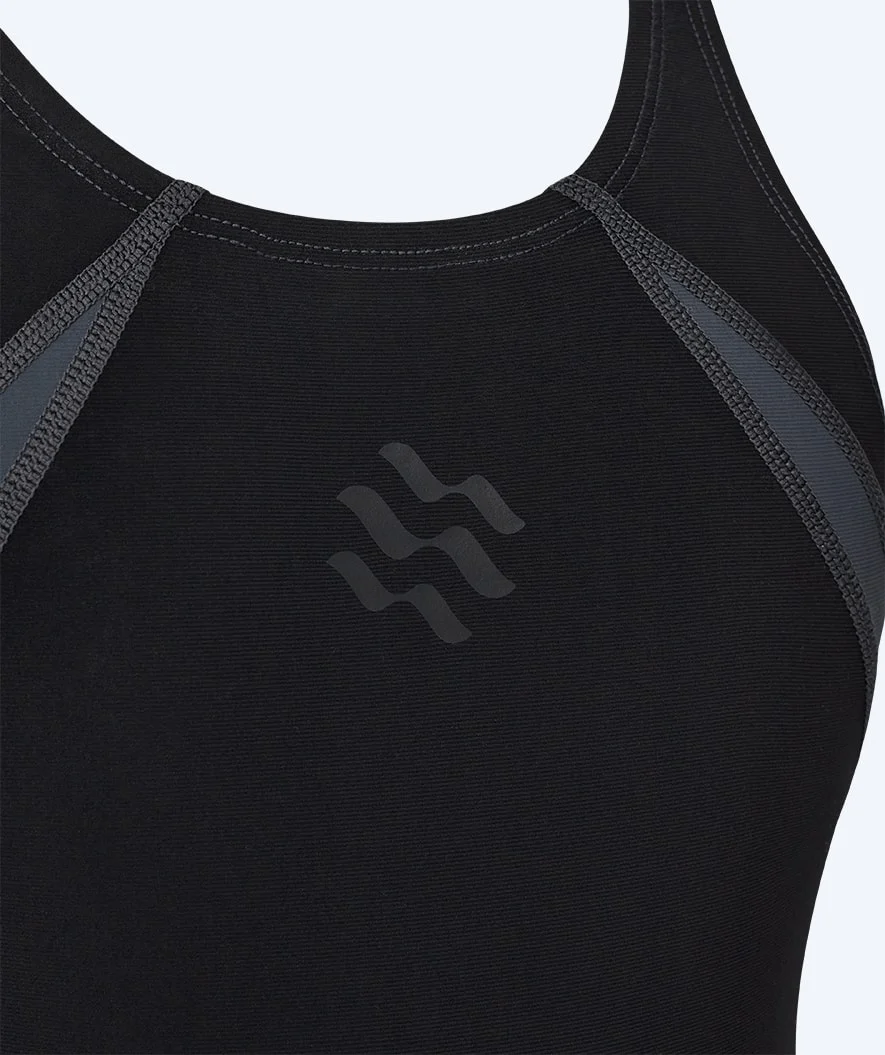 Watery konkurrence badedragt til damer - Rapidskin 2.0 - Sort