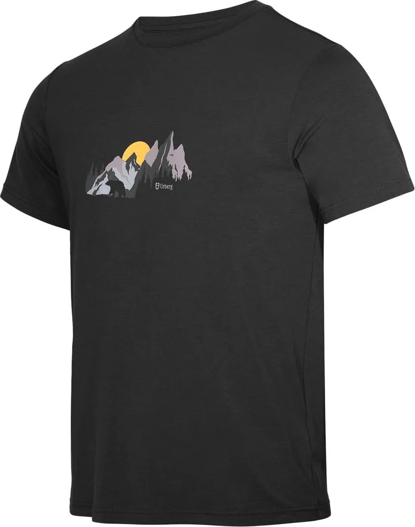 Urberg Men's Printed Tree Tee Black Beauty